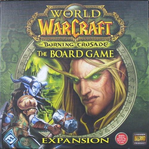Обложка игры World of Warcraft: The Boardgame - The Burning Crusade