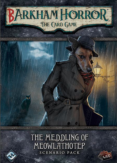 Обложка игры Barkham Horror: The Meddling of Meowlathotep