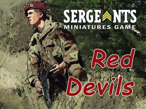 Обложка игры Sergeants Miniatures Game: Red Devils