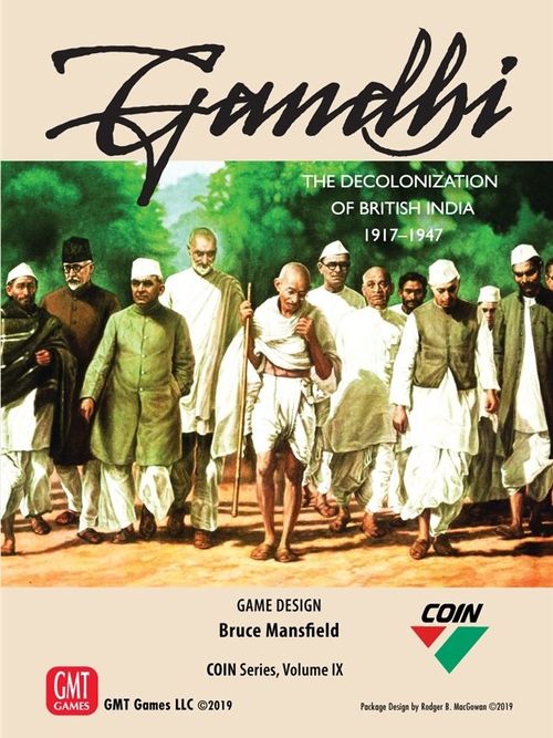 Обложка игры Gandhi: The Decolonization of British India, 1917–1947