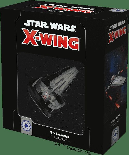 Обложка игры Star Wars: X-Wing Second Edition - Sith Infiltrator Expansion Pack
